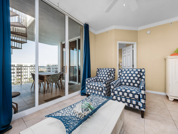Sweeping views of Bay and Gulf from Private rooftop patio